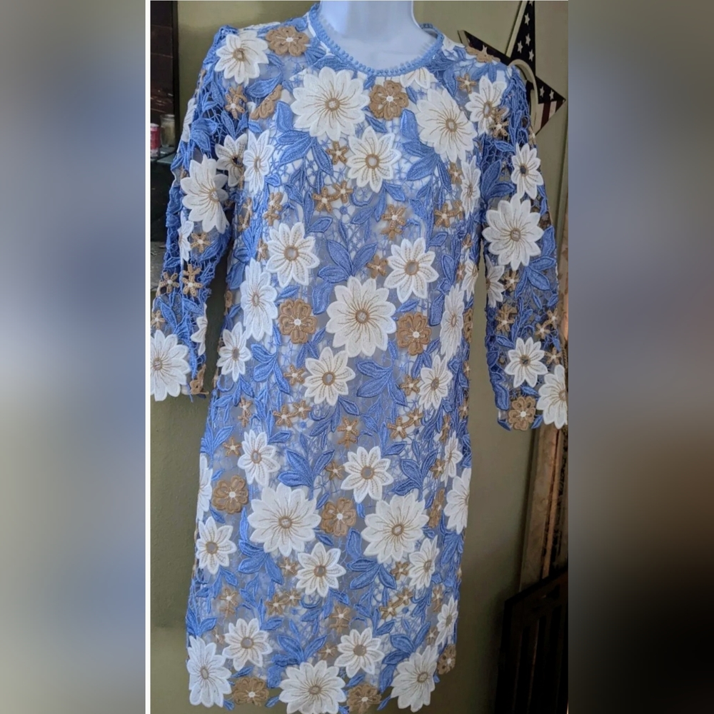 Shoshanna MELORA Lace Dress, Size 2 See Chart NWT Made in USA